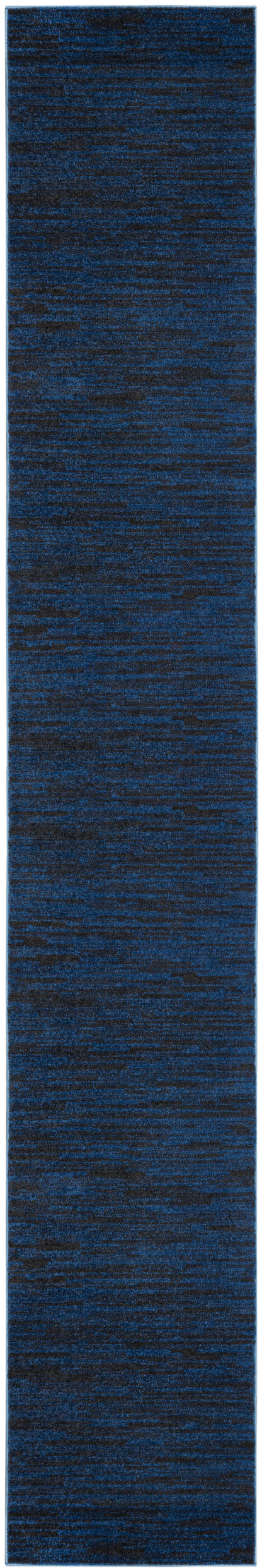 Nourison Home Nourison Essentials NRE01 Midnight Blue Contemporary Power-loomed Rug