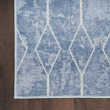 Nourison Home New Concept Washables  Blue  Contemporary