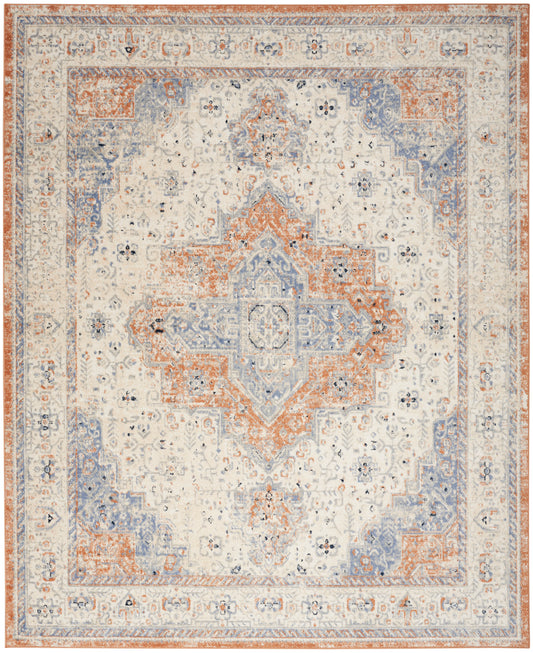 Nourison Home Nourison Essentials Persian  Beige Blue  Traditional