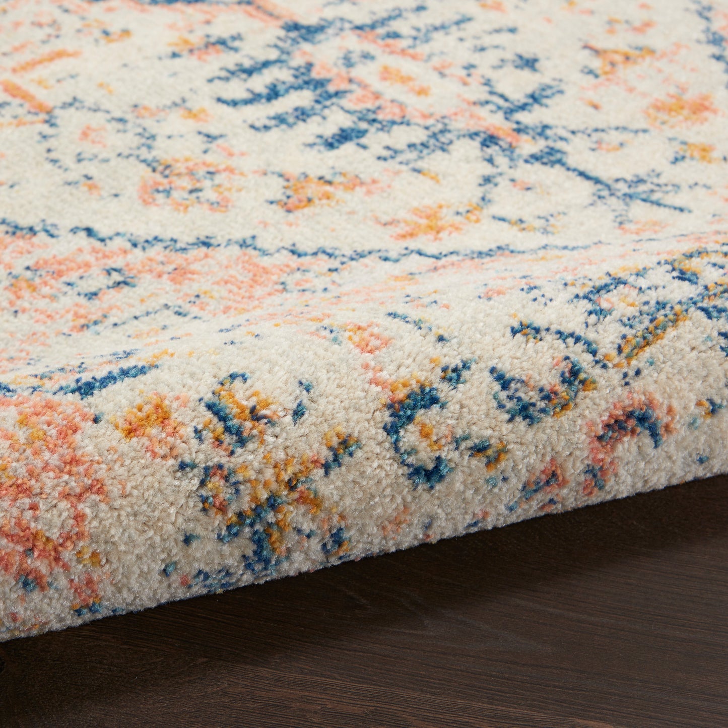 Nourison Home Tranquil  Ivory Multicolor  Traditional