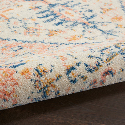 Nourison Home Tranquil  Ivory Multicolor  Traditional