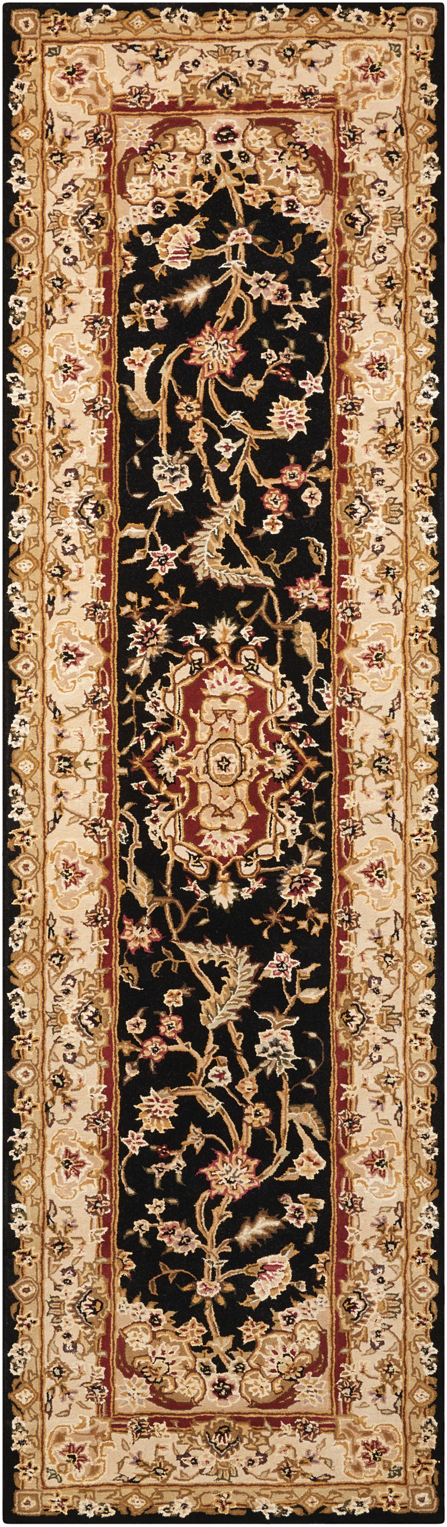 Nourison Home Nourison 2000 2028 Black Traditional Tufted Rug