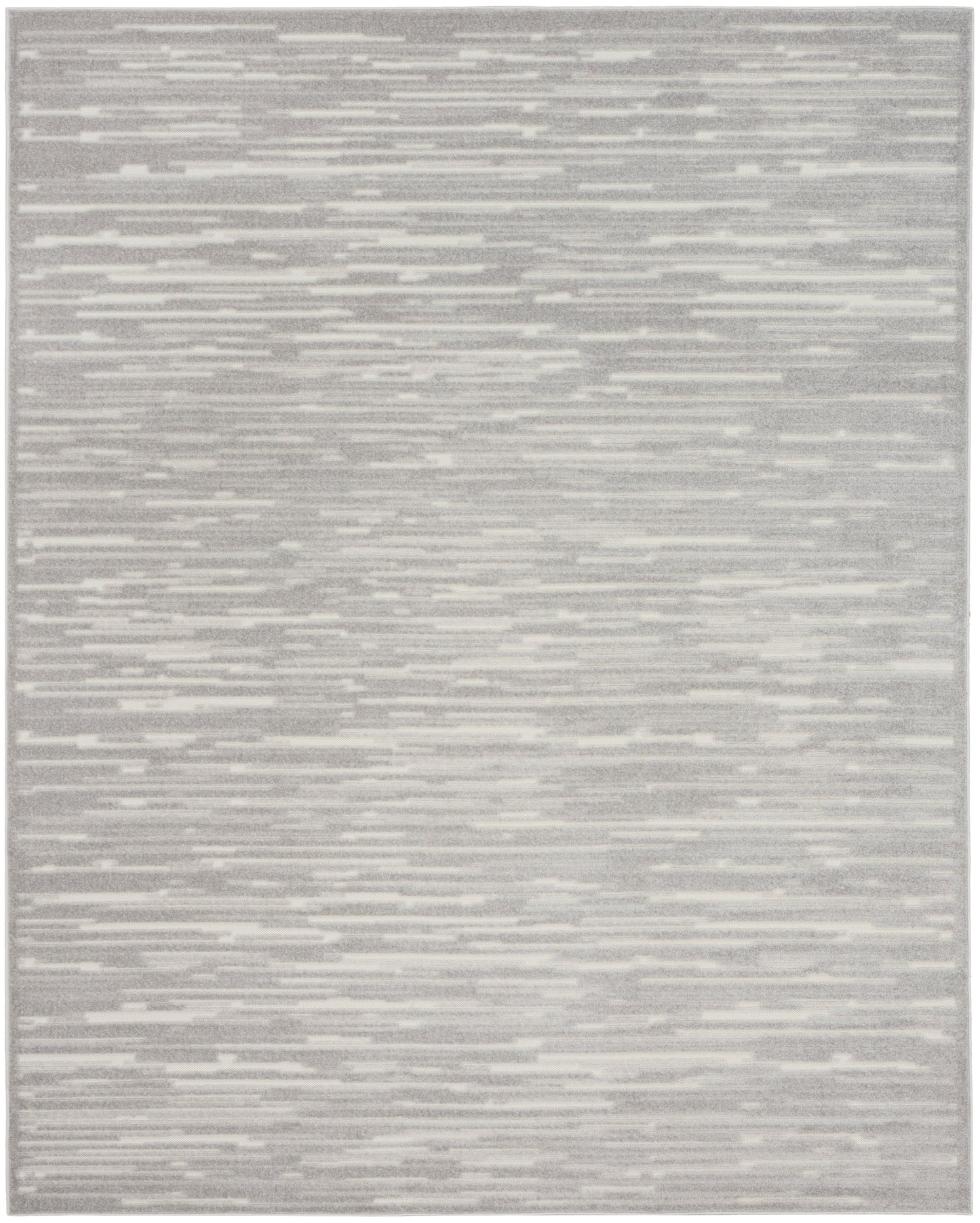 Nourison Home Care Free CAF04 Light Grey Contemporary Loom-woven Rug