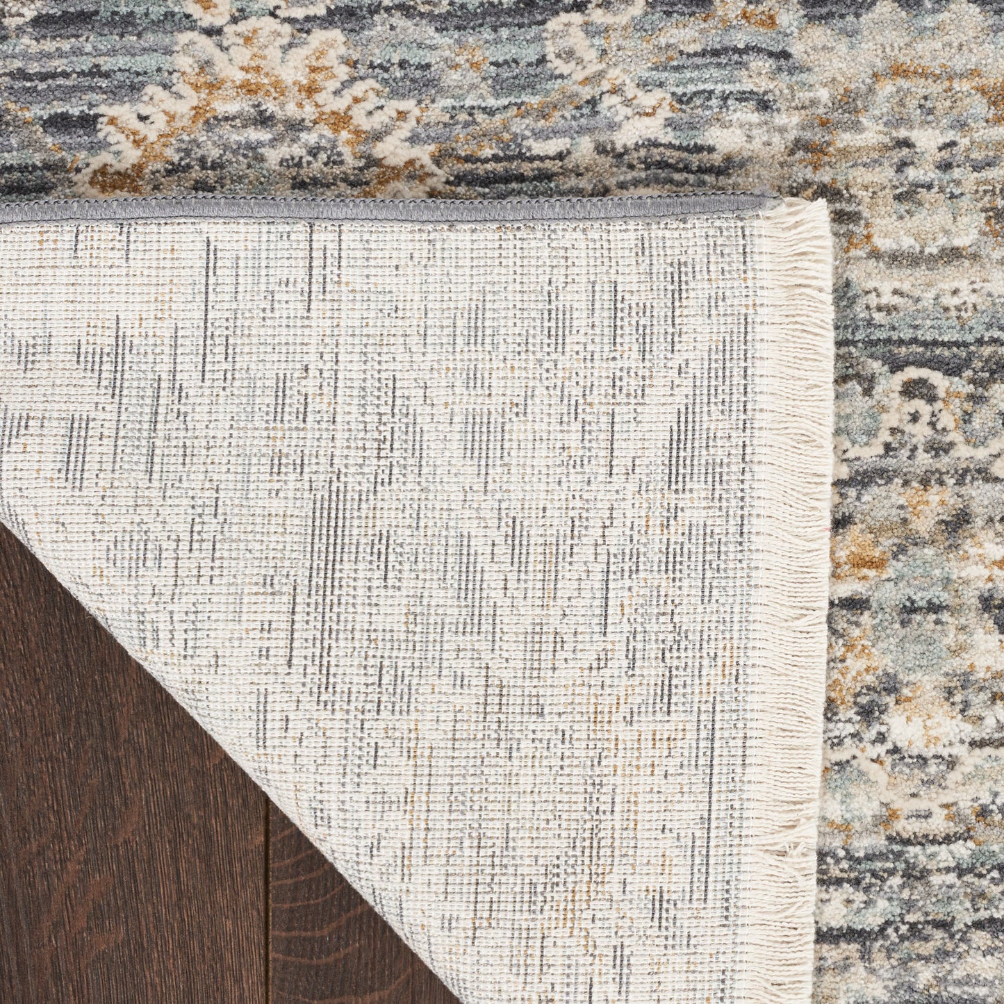 Nourison Home Lynx  Charcoal  Transitional