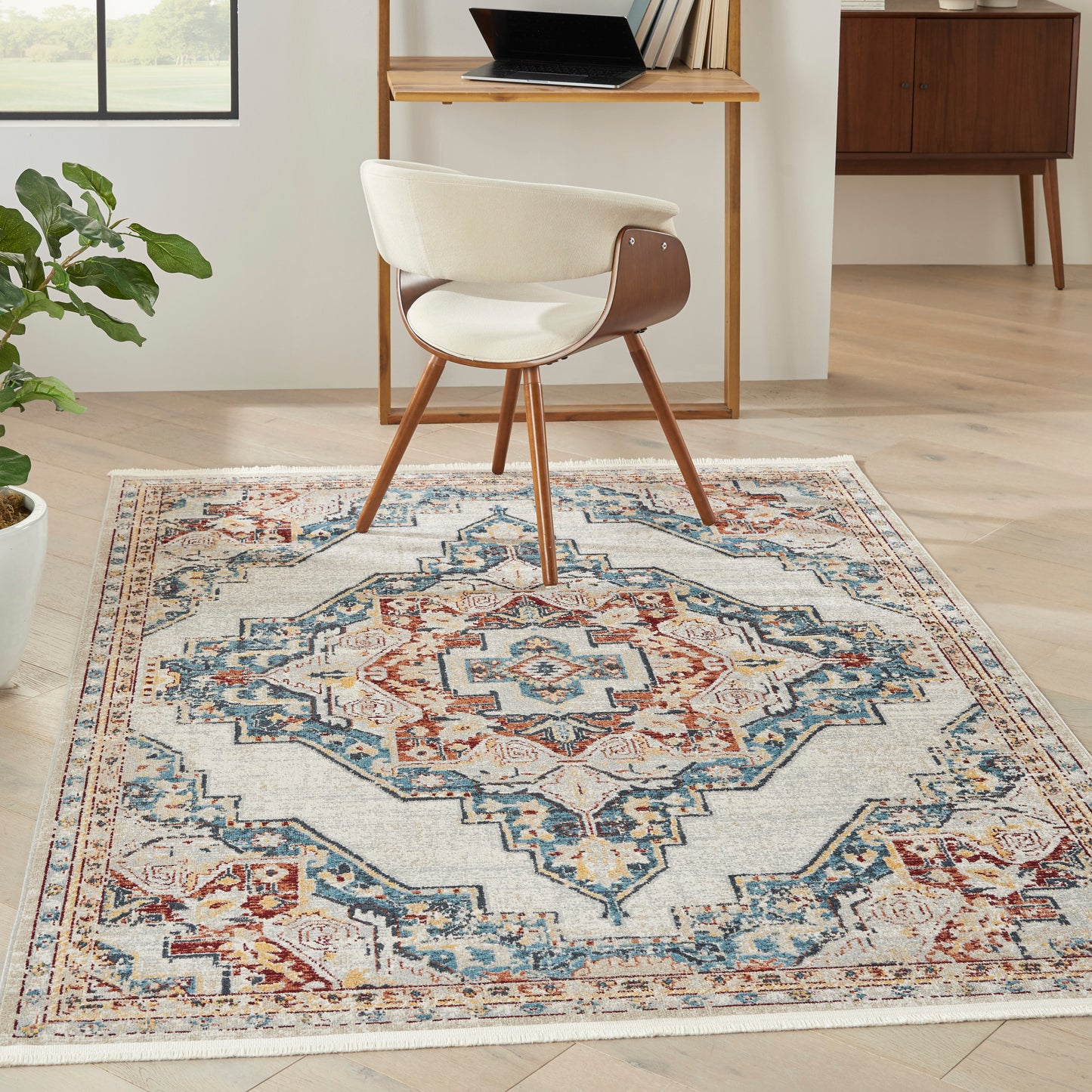 Nourison Home Carina  Multicolor  Transitional