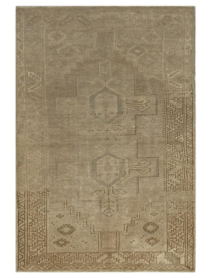 Artisan Angelina Beige Vintage Knotted Rug - Rugs - Artisan - Atlanta Designer Rugs