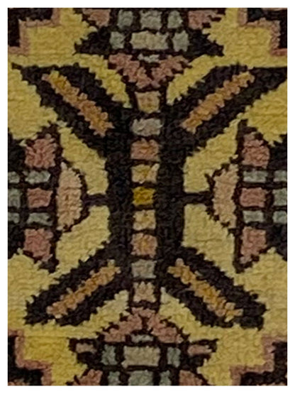 Artisan Angelina Rose Brown Vintage Knotted Rug - Rugs - Artisan - Atlanta Designer Rugs