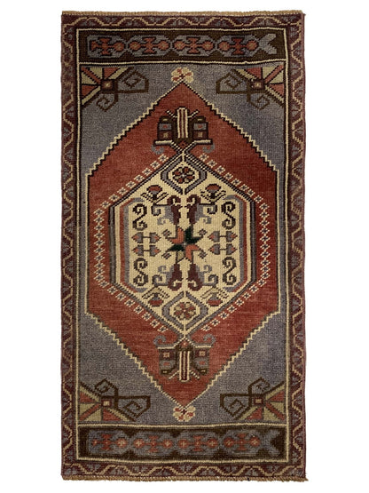 Artisan Angelina Coral Beige Vintage Knotted Rug - Rugs - Artisan - Atlanta Designer Rugs