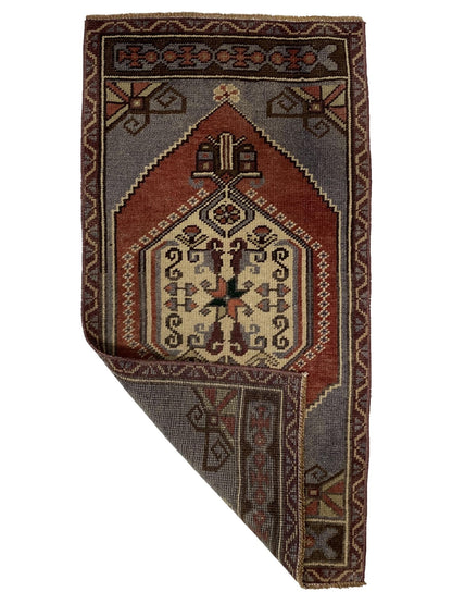 Artisan Angelina Coral Beige Vintage Knotted Rug - Rugs - Artisan - Atlanta Designer Rugs