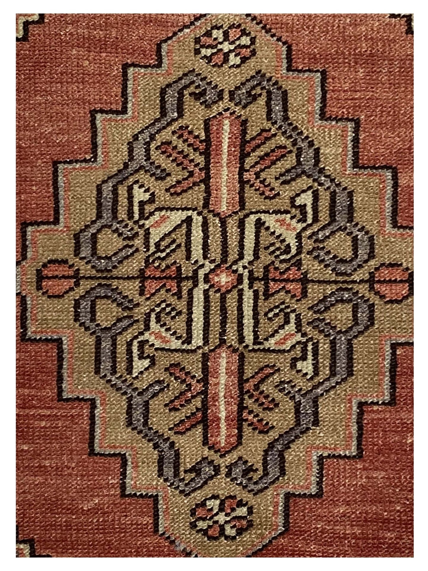 Artisan Angelina Rose Beige Vintage Knotted Rug - Rugs - Artisan - Atlanta Designer Rugs