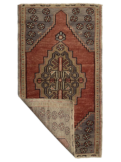 Artisan Angelina Rose Beige Vintage Knotted Rug - Rugs - Artisan - Atlanta Designer Rugs