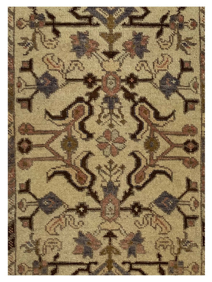 Artisan Angelina Ivory Multi Vintage Knotted Rug - Rugs - Artisan - Atlanta Designer Rugs