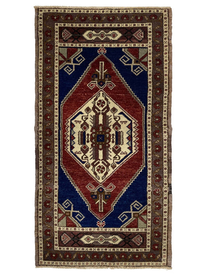 Artisan Angelina Red Brown Vintage Knotted Rug - Rugs - Artisan - Atlanta Designer Rugs