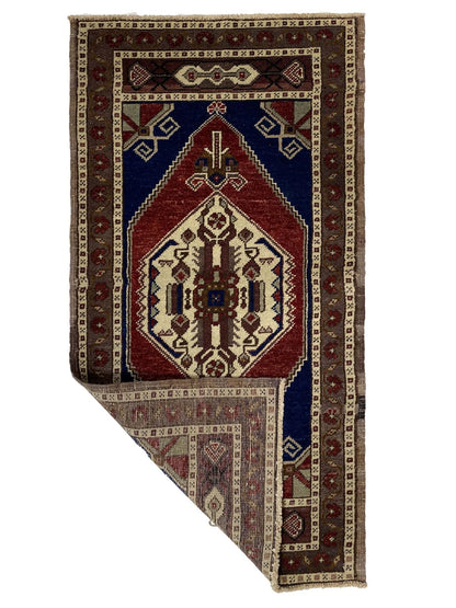 Artisan Angelina Red Brown Vintage Knotted Rug - Rugs - Artisan - Atlanta Designer Rugs