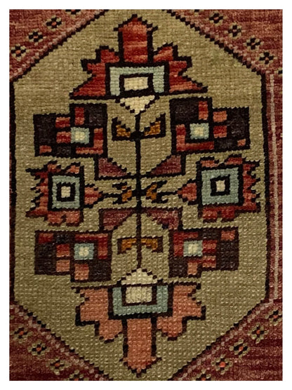 Artisan Angelina Multi Vintage Knotted Rug - Rugs - Artisan - Atlanta Designer Rugs