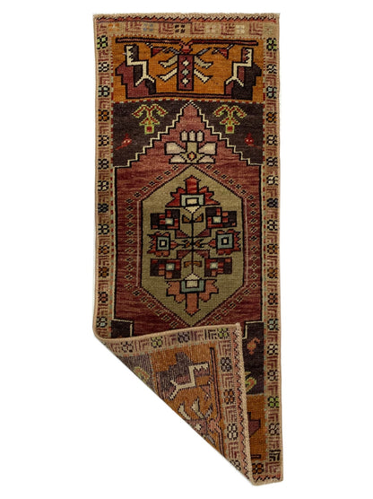 Artisan Angelina Multi Vintage Knotted Rug - Rugs - Artisan - Atlanta Designer Rugs