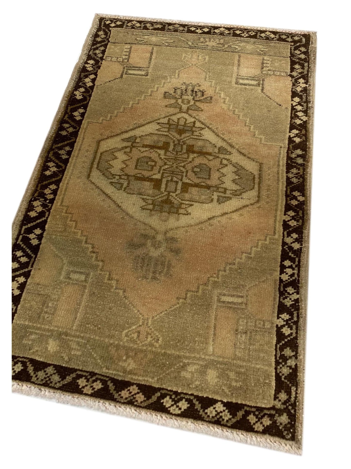 Artisan Angelina Duskey Rose Vintage Knotted Rug - Rugs - Artisan - Atlanta Designer Rugs