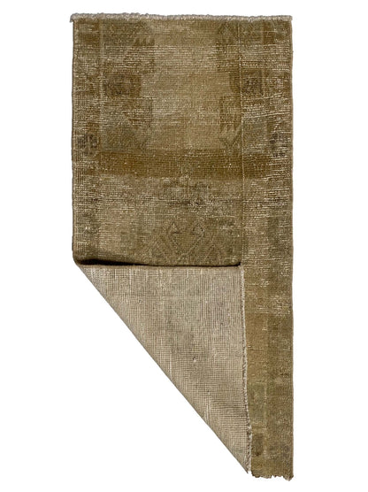 Artisan Angelina Washed Beige Vintage Knotted Rug - Rugs - Artisan - Atlanta Designer Rugs