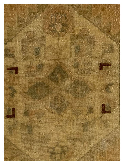 Artisan Angelina Washed Rose Beige Vintage Knotted Rug - Rugs - Artisan - Atlanta Designer Rugs