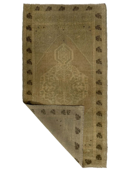 Artisan Angelina Washed Sage Vintage Knotted Rug - Rugs - Artisan - Atlanta Designer Rugs