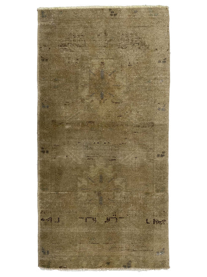Artisan Angelina Washed Beige Vintage Knotted Rug - Rugs - Artisan - Atlanta Designer Rugs