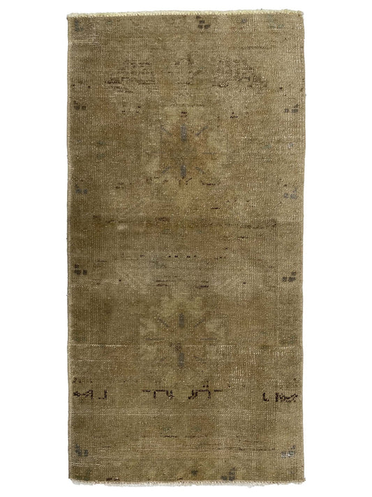 Artisan Angelina Washed Beige Vintage Knotted Rug - Rugs - Artisan - Atlanta Designer Rugs