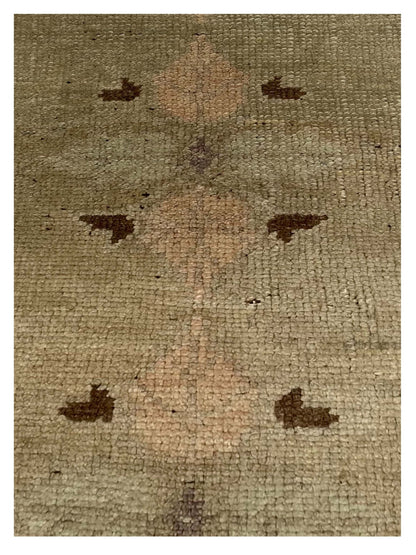 Artisan Angelina Aqua Pink Vintage Knotted Rug - Rugs - Artisan - Atlanta Designer Rugs