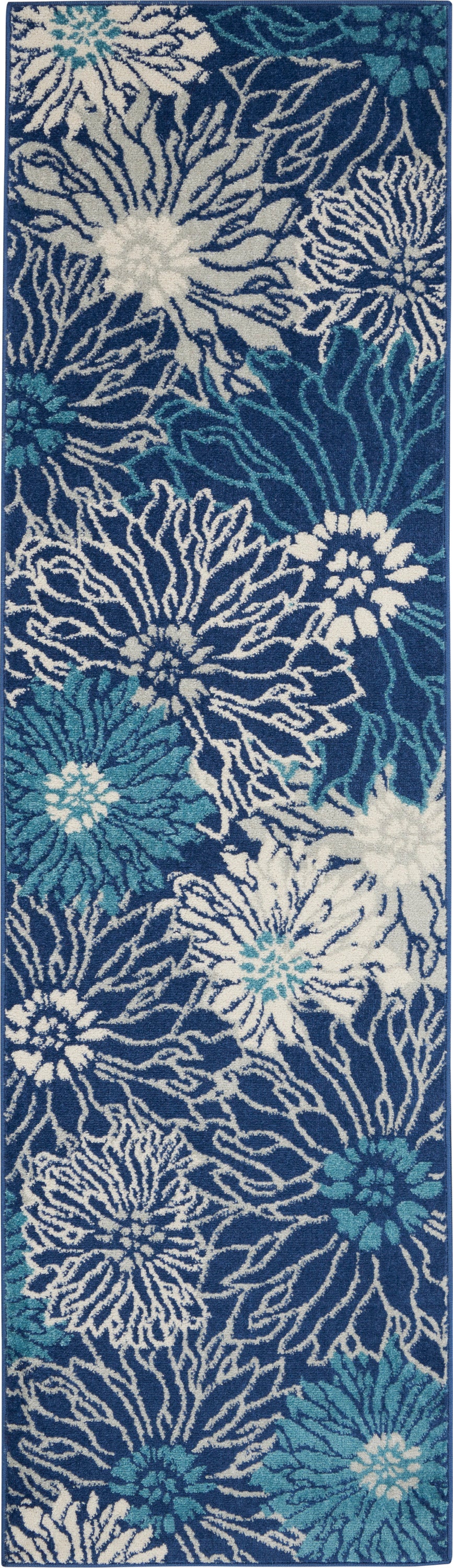 Nourison Home Passion PSN17 Navy Ivory Contemporary Power-loomed Rugs