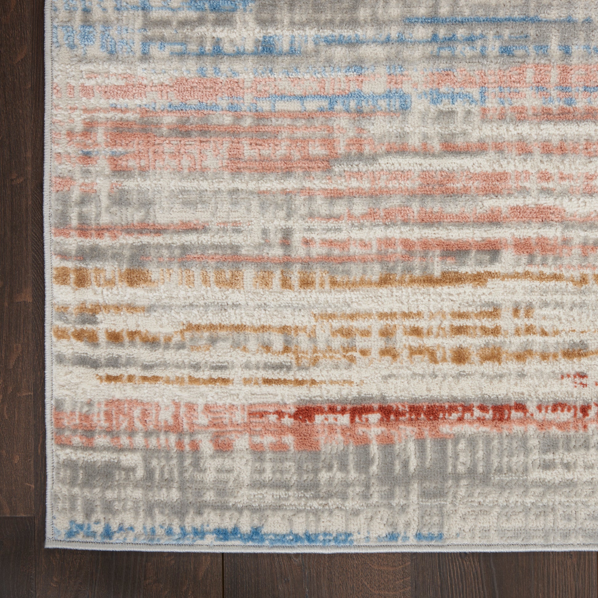 Nourison Home Elation  Ivory Multicolor  Contemporary