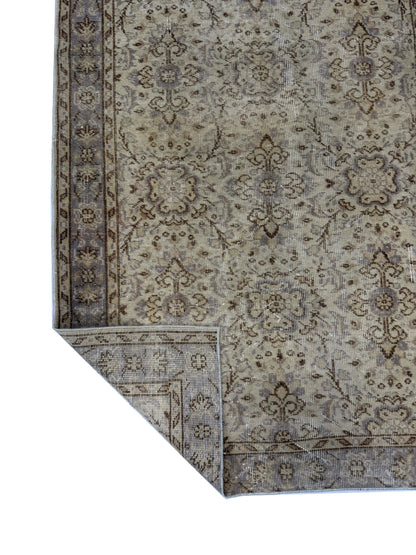 Artisan Angelina Beige Vintage Knotted Rug