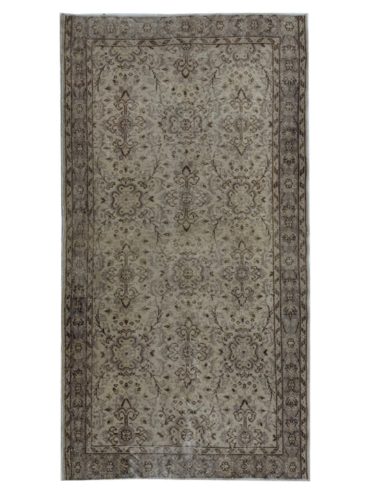 Artisan Angelina Beige Vintage Knotted Rug