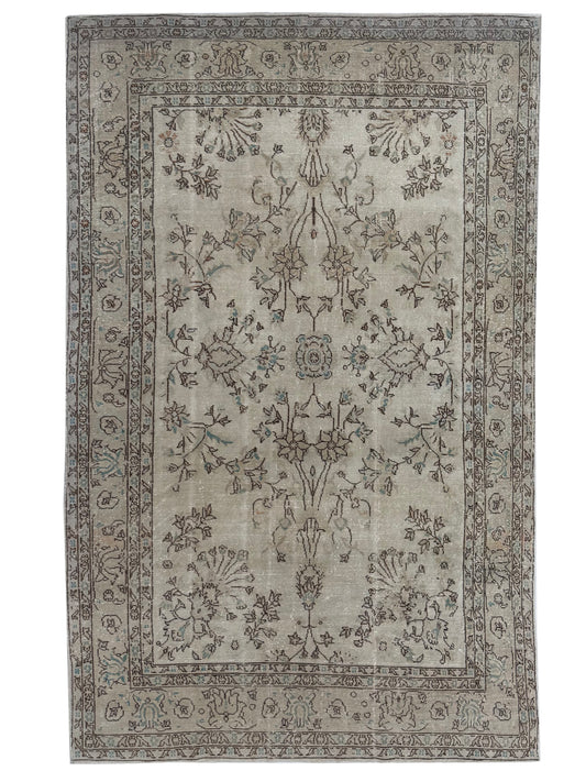 Artisan Angelina  Lt.Rose  Vintage Knotted Rug