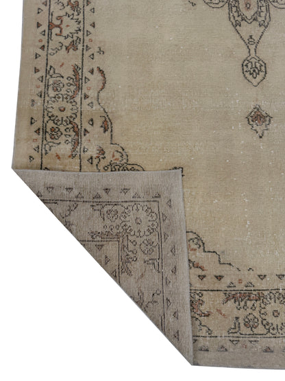 Artisan Angelina  Dk.Beige Rust Vintage Knotted Rug