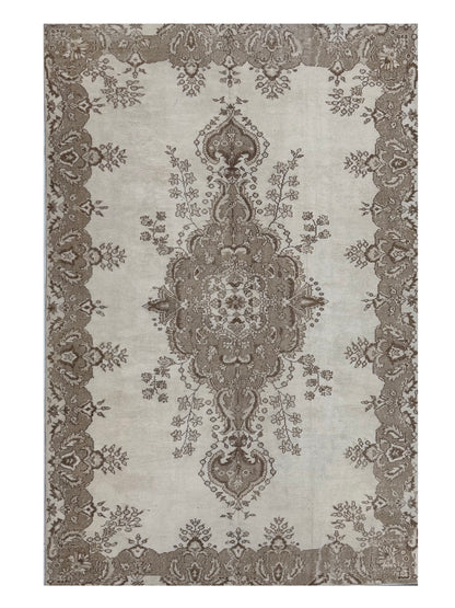 Artisan Angelina  Lt.Rose Blue Vintage Knotted Rug