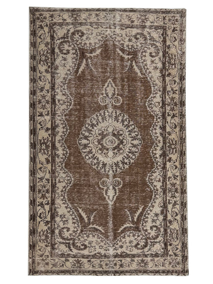 Artisan Angelina  Beige  Vintage Knotted Rug