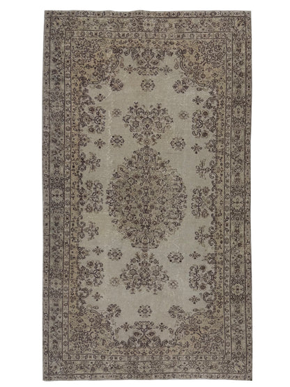Artisan Angelina  Lt.Rose Ivory Vintage Knotted Rug