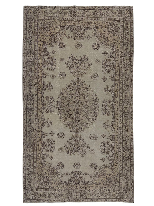Artisan Angelina  Lt.Rose Ivory Vintage Knotted Rug