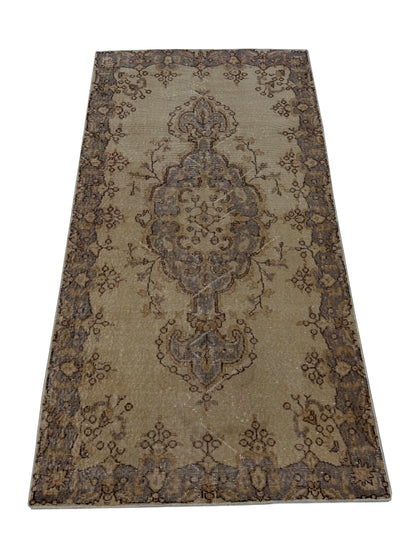 Artisan Angelina Beige Multi Vintage Knotted Rug