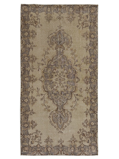 Artisan Angelina Beige Multi Vintage Knotted Rug