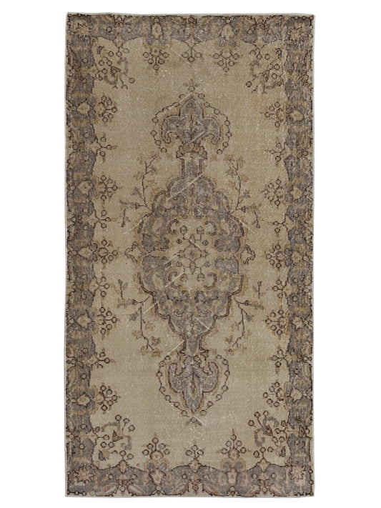 Artisan Angelina Beige Multi Vintage Knotted Rug