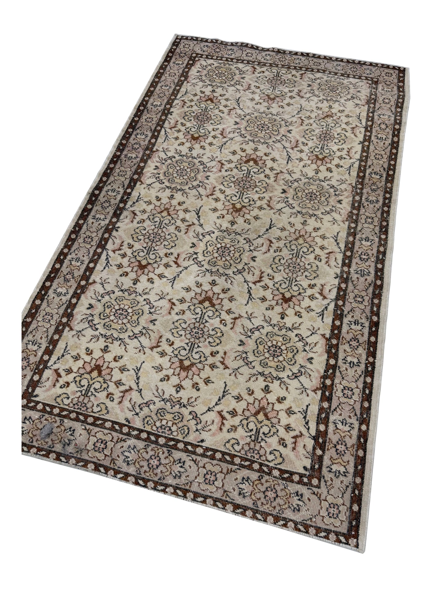 Artisan Angelina  Lt.Blue  Vintage Knotted Rug