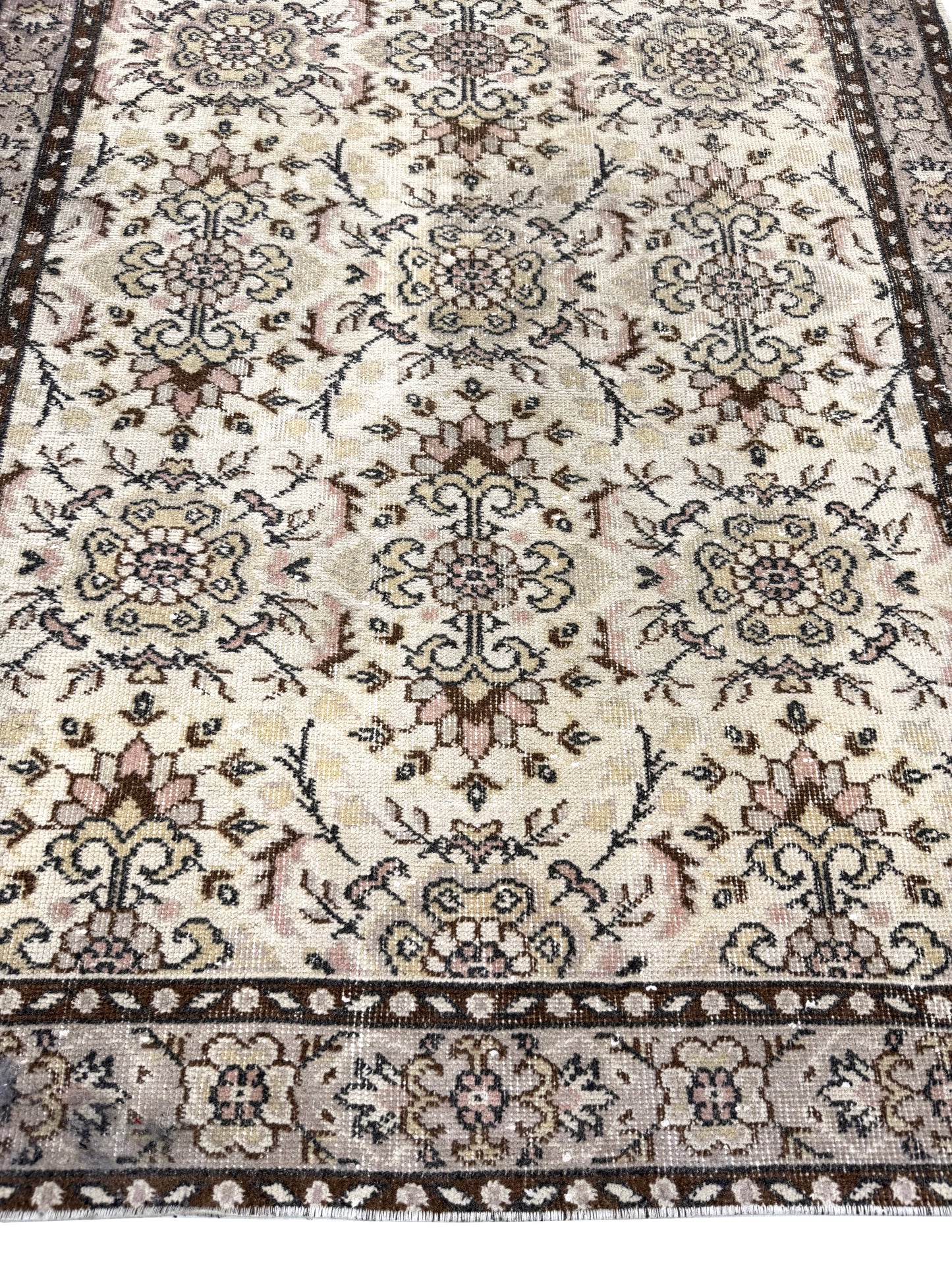 Artisan Angelina  Lt.Blue  Vintage Knotted Rug