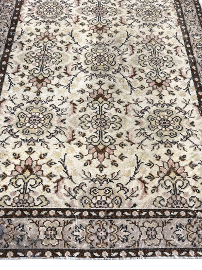 Artisan Angelina  Lt.Blue  Vintage Knotted Rug