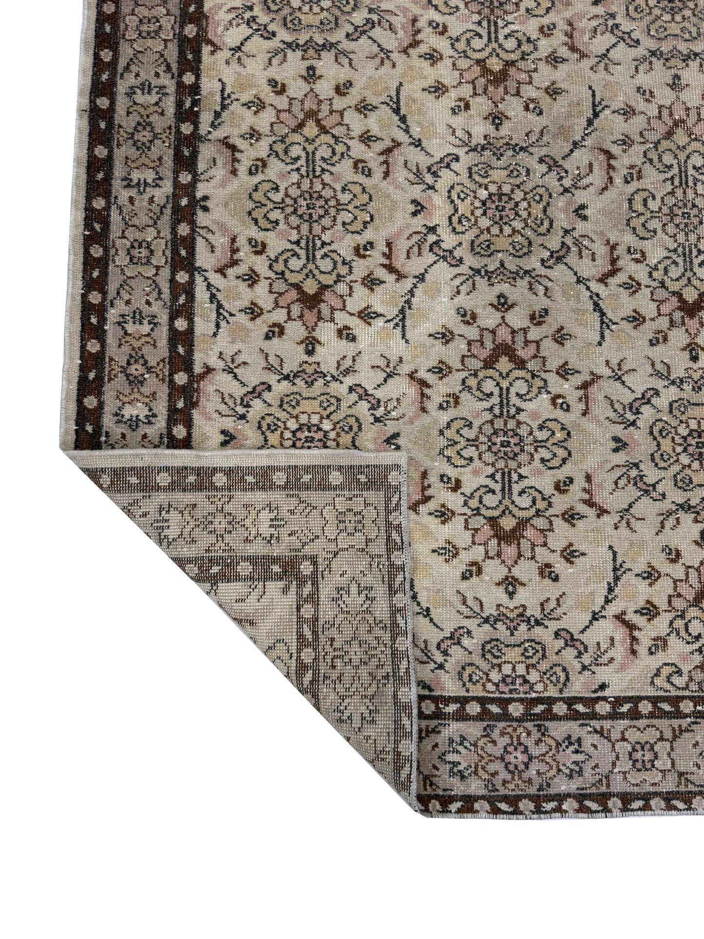Artisan Angelina  Lt.Blue  Vintage Knotted Rug