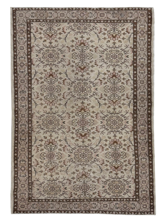 Artisan Angelina  Lt.Blue  Vintage Knotted Rug
