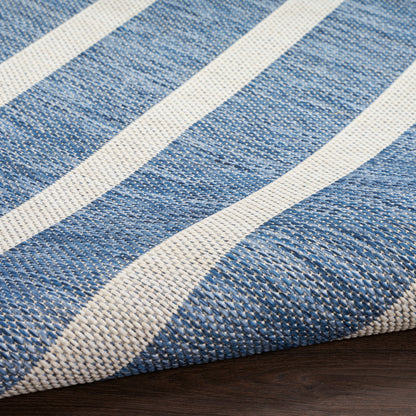 Nourison Home Positano  Navy Ivory  Contemporary