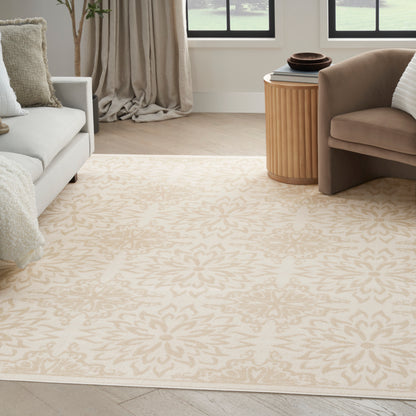 Nourison Home Jubilant  Ivory Beige  Transitional