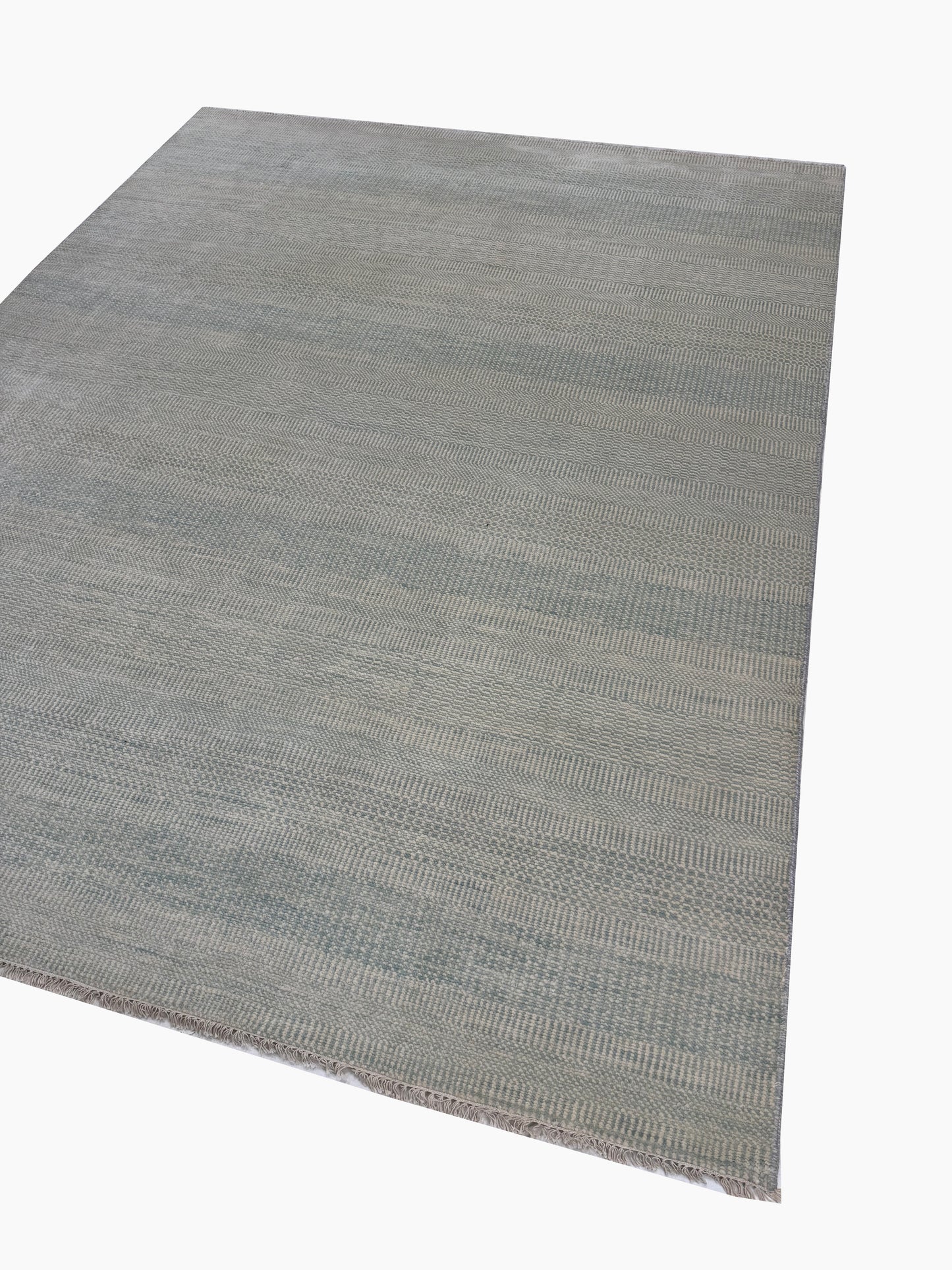 Artisan Samara Beige Green Transitional Knotted Rug