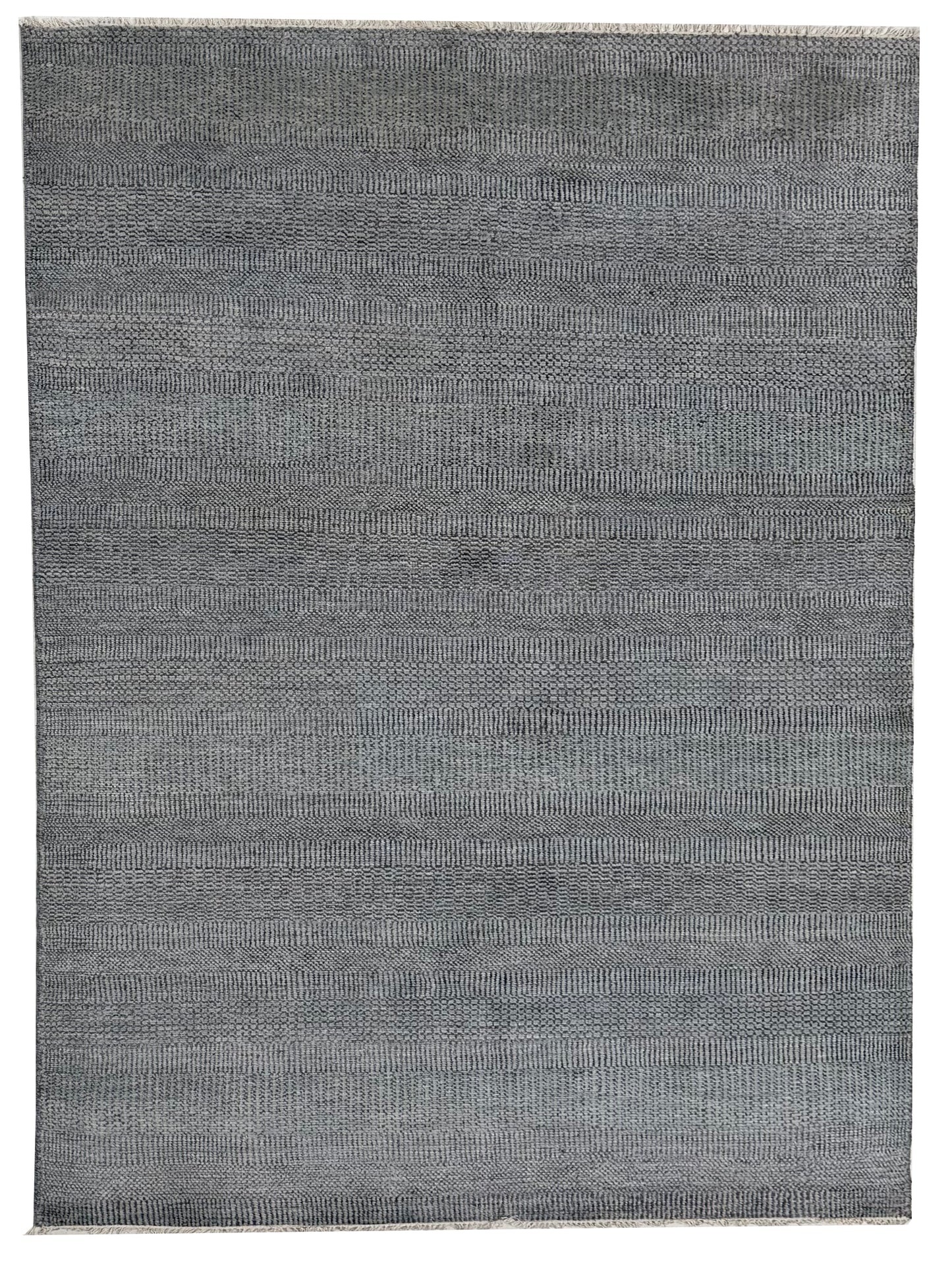 Artisan Samara Charcoal Beige Transitional Knotted Rug