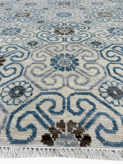 Artisan Samara Beige Transitional Knotted Rug